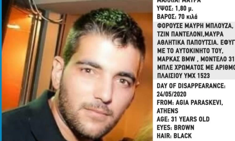 Χαμόγελο του Παιδιού: Εξαφανίστηκε 31χρονος